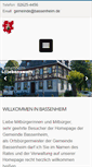 Mobile Screenshot of bassenheim.de